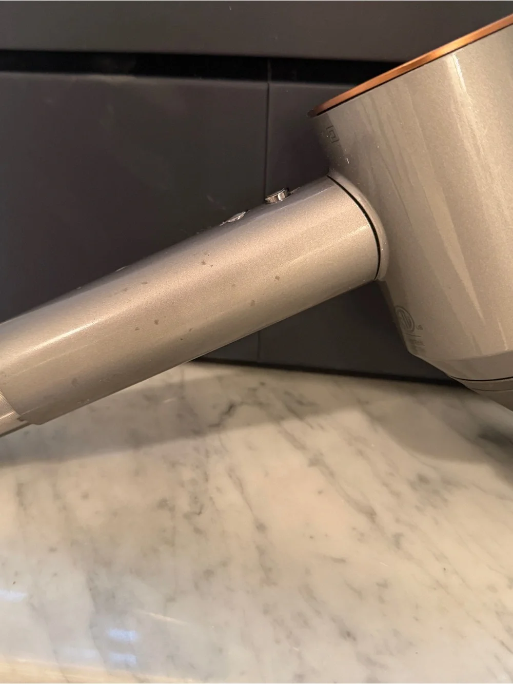 Dyson Supersonic Hair Dryer in Charcoal and Copper
